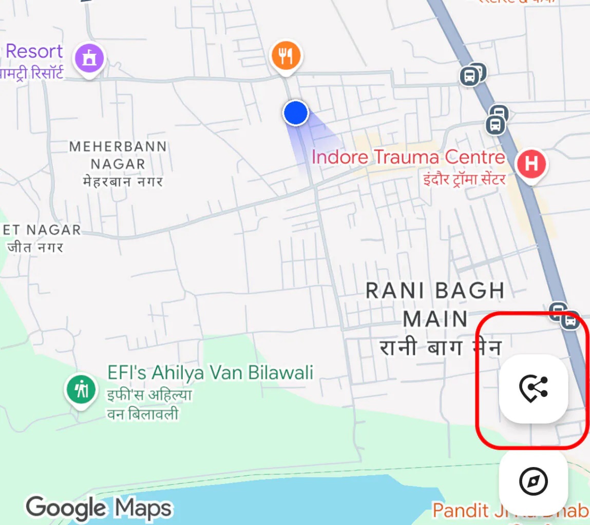 google térkép változás helymegosztás