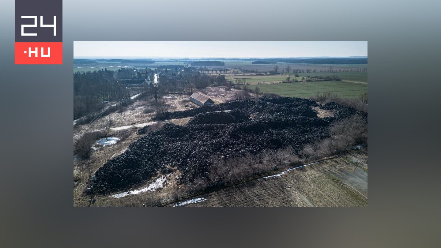 „Itt mindenki elpusztul, az biztos” – hatalmas illegális gumitelepről forgatott Magyar Péter Nagykölkeden