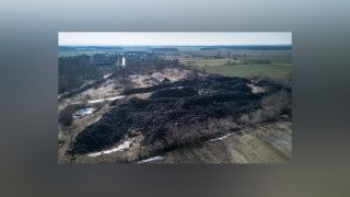 Illegális gumitelep Nagykölkeden