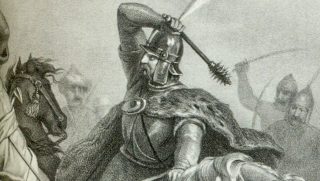 Hunyadi János a várnai csatában.