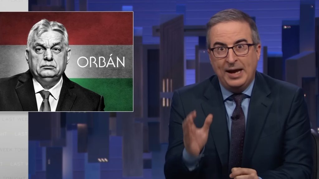 John Oliver szerint a magyar választások az amerikai belpoitikára is hatással lehetnek