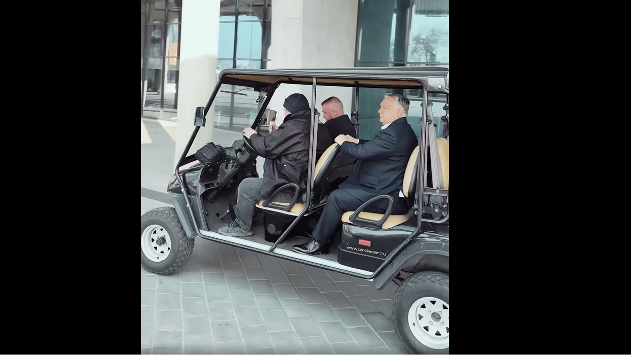 Orbán Viktor a Puskás stadionban