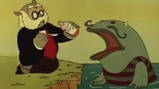 Egy pillanatkép a Kérem a következőt! című rajzfilmsorozat főcímzenéjéből.