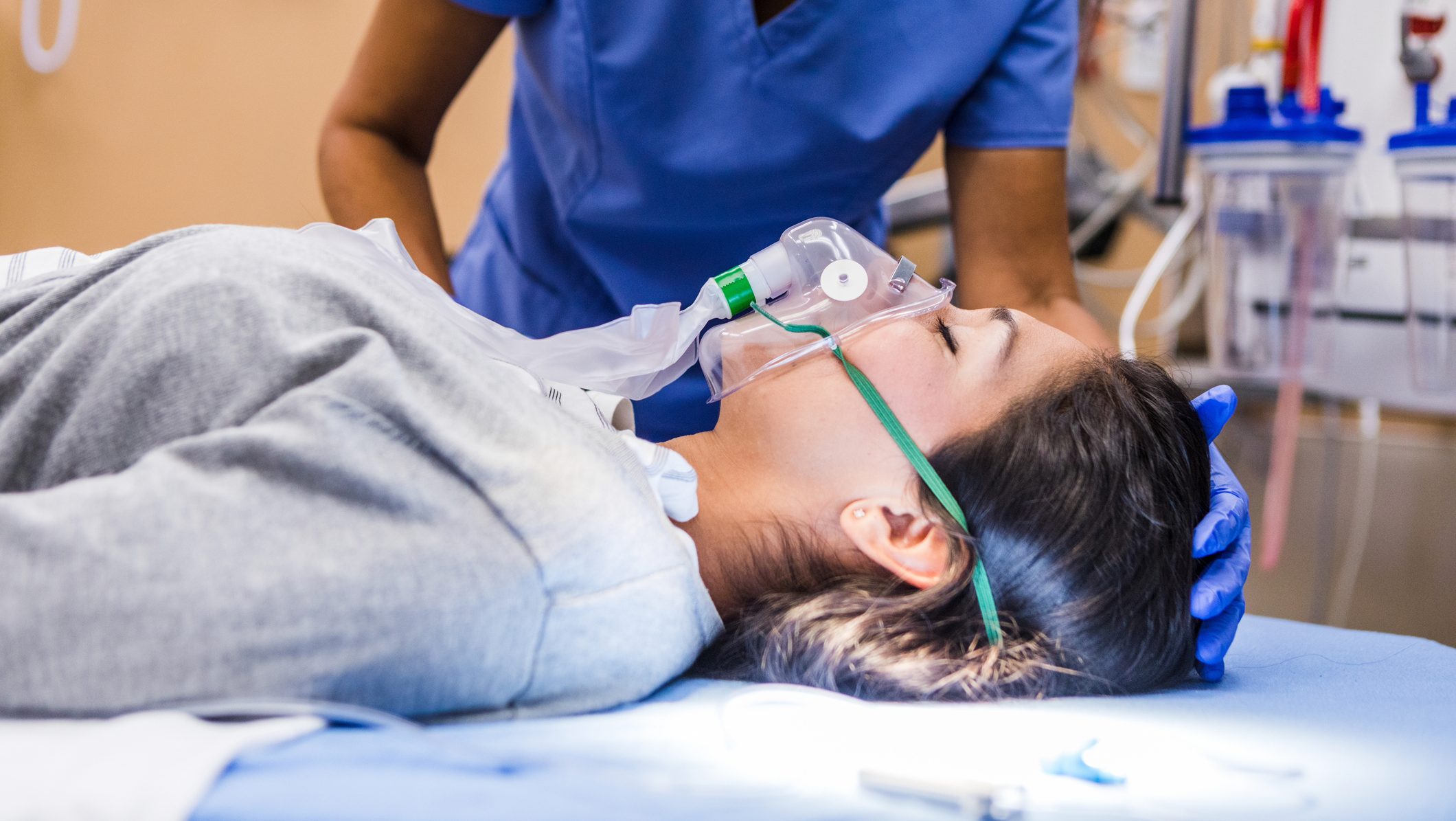 Egy komában lévő nő