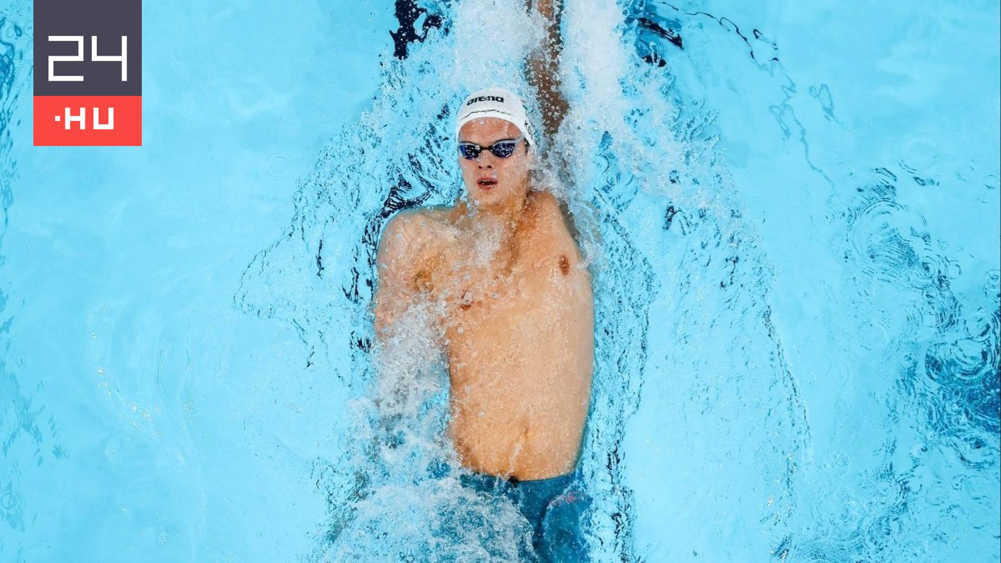 Kós Hubert nem hivatalos világcsúcsot úszott 100 yard háton