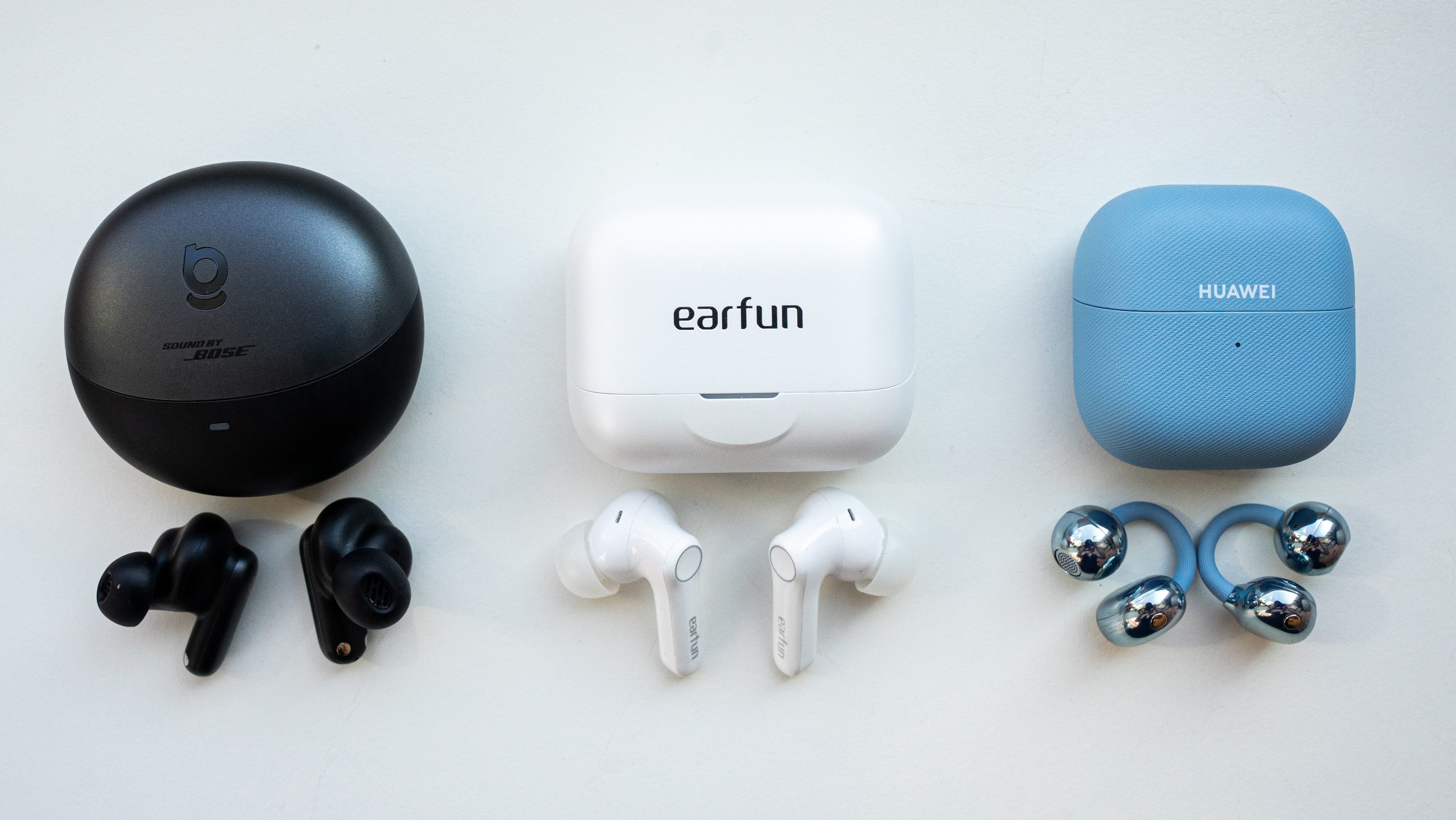 Baseus Inspire XP1, EarFun Air Pro 4+, és Huawei FreeClip 2 vezeték nélküli fülhallgató teszt.