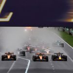 The race starts during the F1 Grand Prix of Australia at Albert Park Circuit in Melbourne, Australia, on March 15, 2025. (Photo by JIN Cheng/Paddocker/NurPhoto)