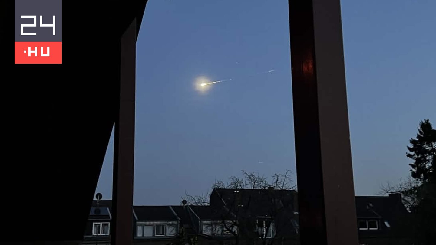 Tűzgömb robbant fel Németország felett, egy darabja a tetőt átütve landolt egy hálószobában