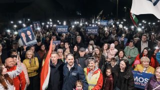 Magyar Péter Győrújbaráton