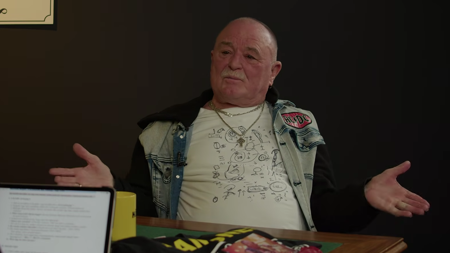 Nagy Feró a KözBeszéd című műsorban.