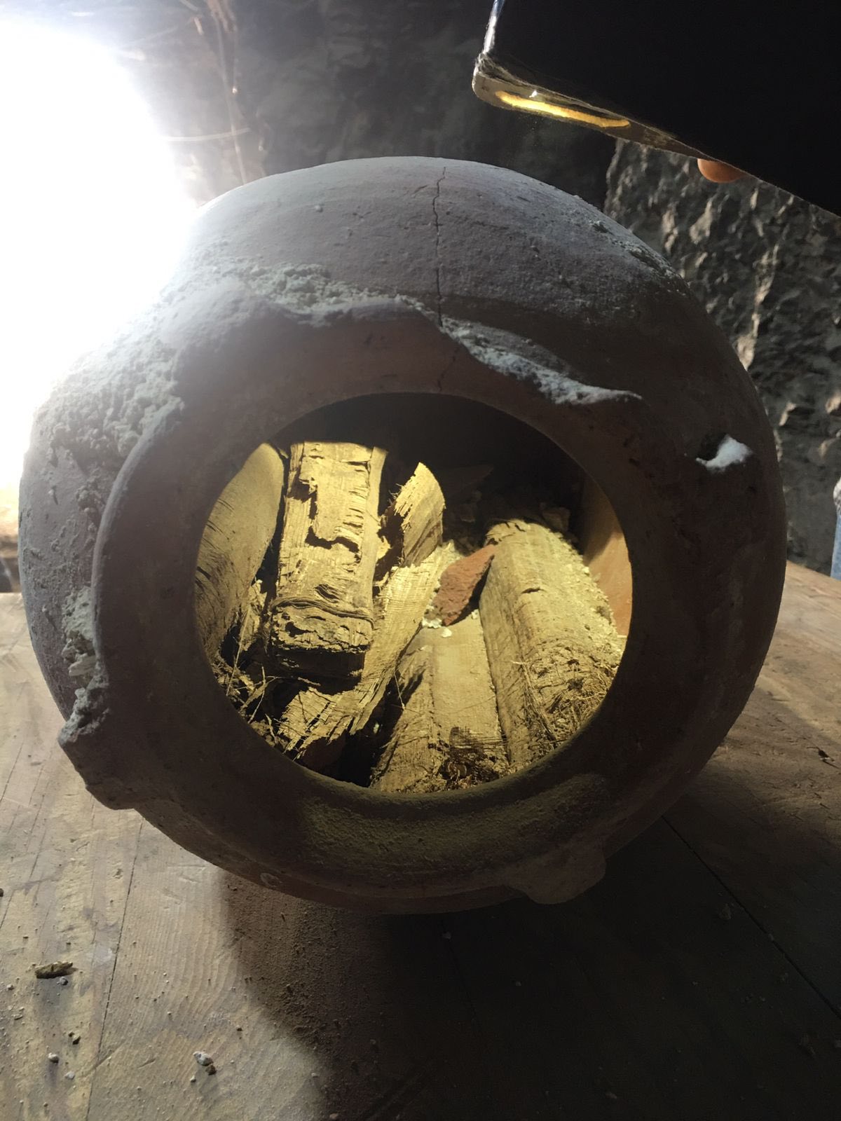 Luxorban felfedezett ókori egyiptomi koporsók.