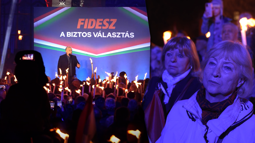 „Hol van a pénz?” – Az MNB-botrány városában ellentüntetők várták Orbán Viktort