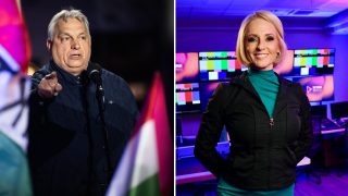 Orbán Viktor és Marsi Anikó