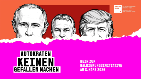 Orbán, Putyin, Trump egy svájci plakáton