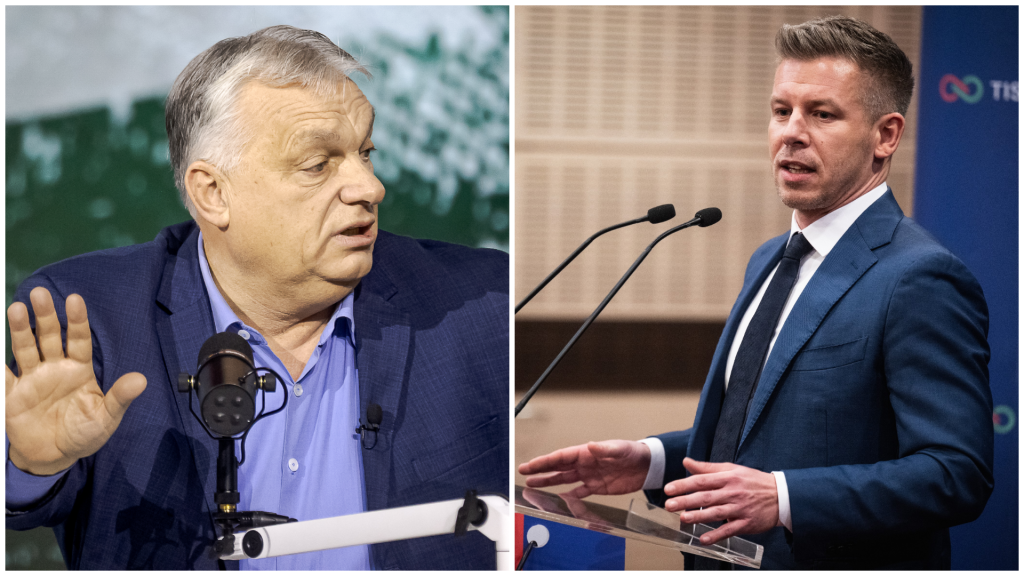 Orbán Viktor, Magyar Péter