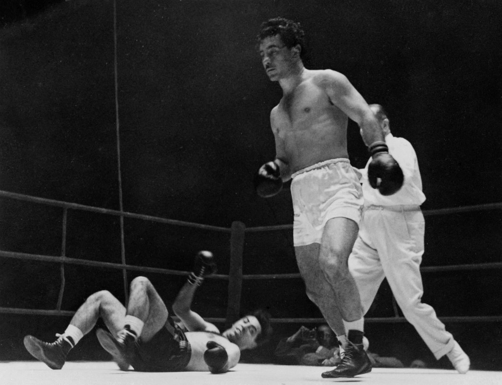 Papp László és Francois Anewy.