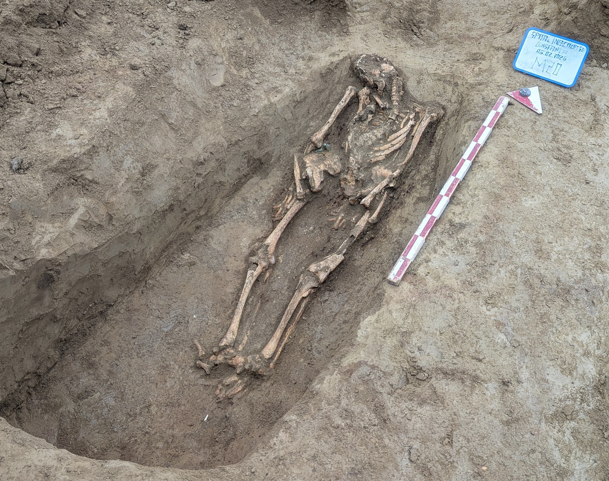 római kori sír romániában.