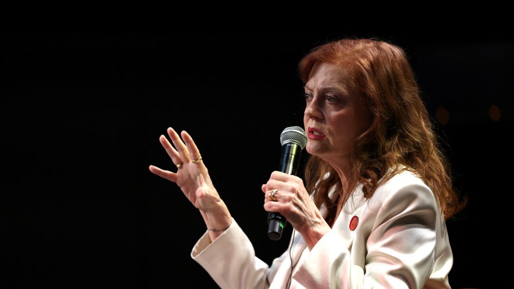 Susan Sarandon: Azért rúgtak ki az ügynökségemtől, mert felszólaltam a gázai tűzszünet mellett