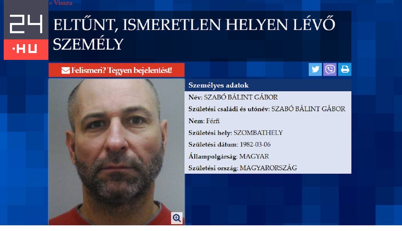 Eltűntként keresi a rendőrség a trombitás Szabó Bálintot