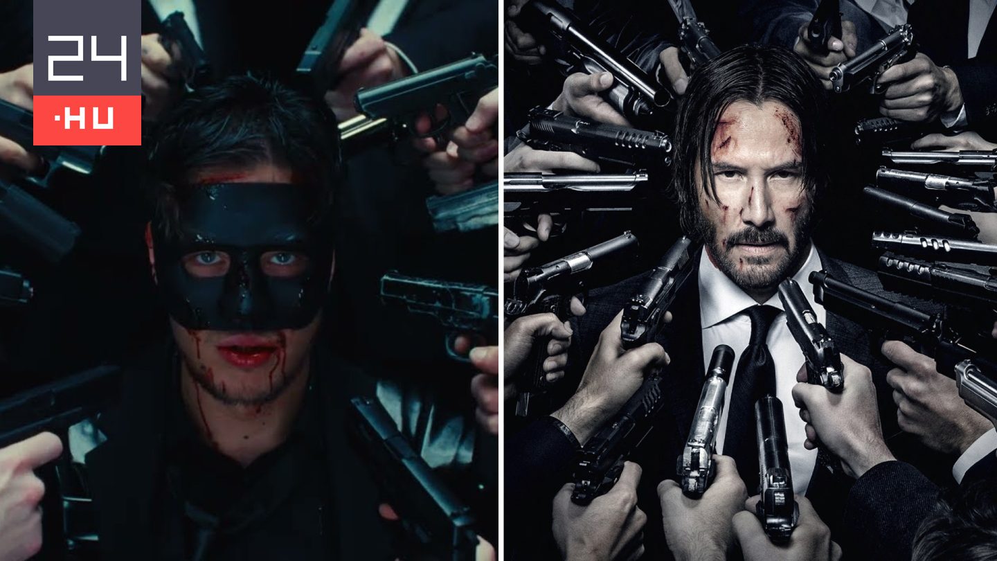 T. Danny új videóklipjének egy kockája kísértetiesen hasonlít egy Keanu Reeves-film plakátjára