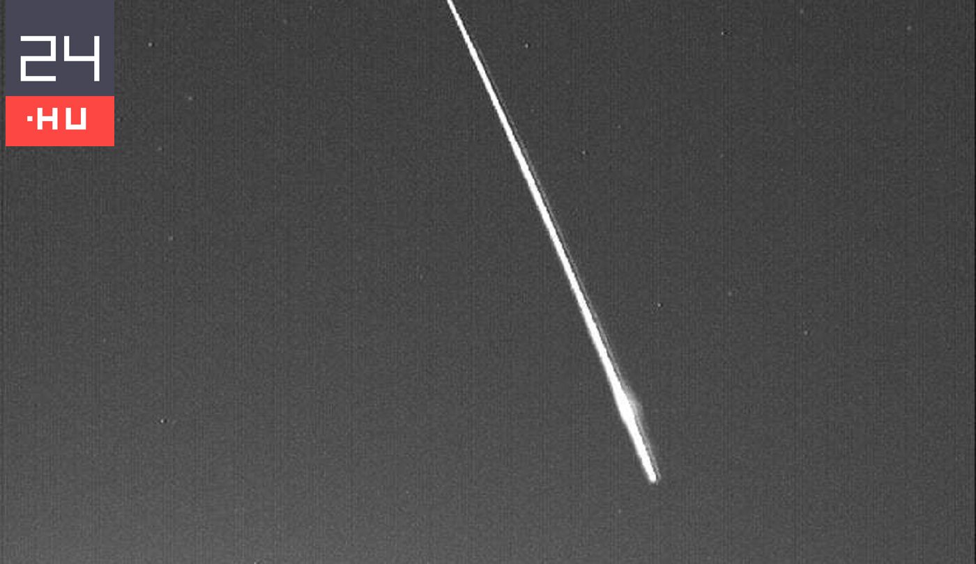 Hatalmas tűzgömb jelent meg Magyarország fölött