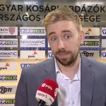 Tursics Krisztián az interjún.