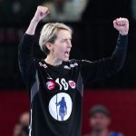 Katrine Lunde a norvég válogatottban.