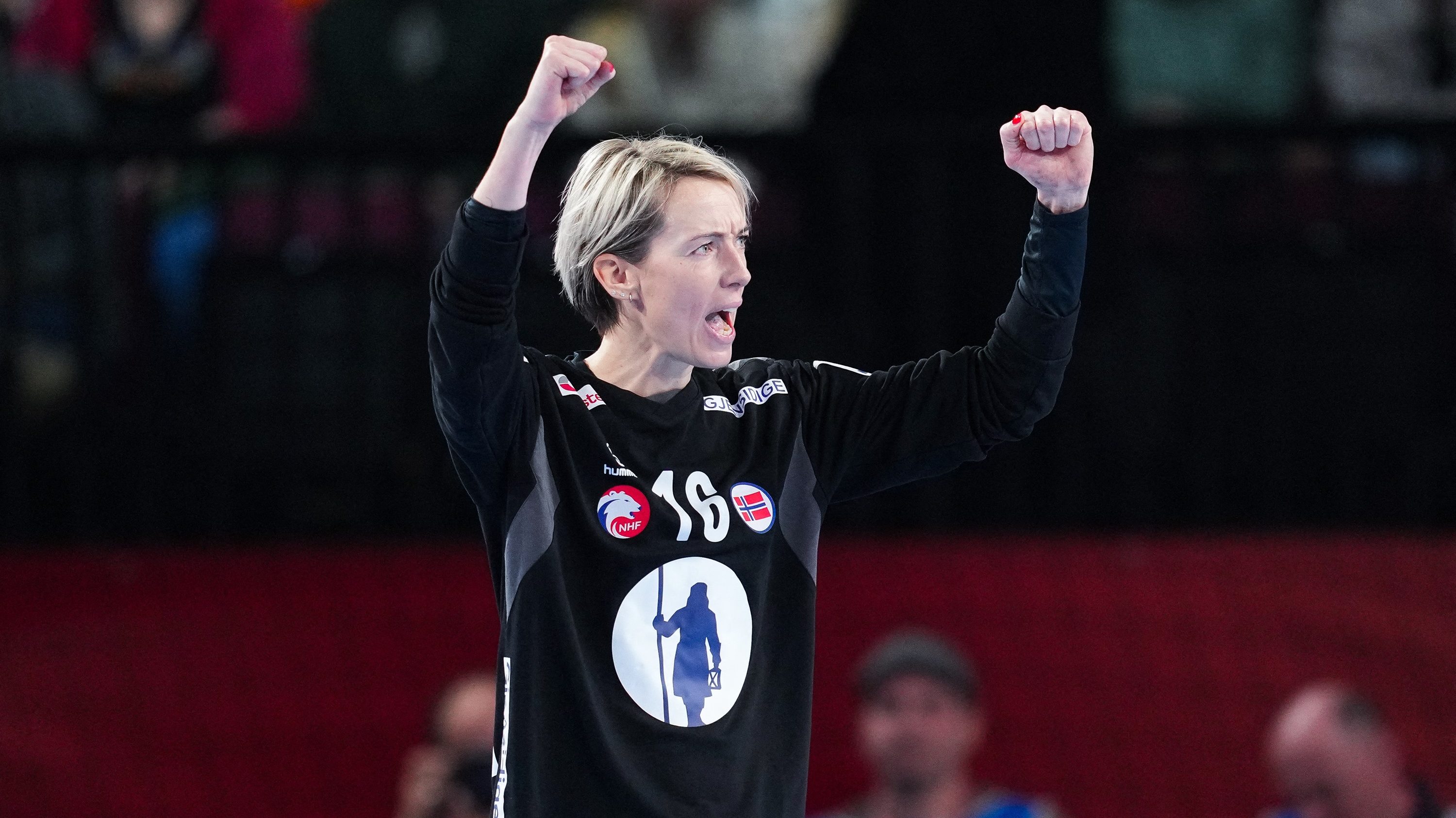 Katrine Lunde a norvég válogatottban.