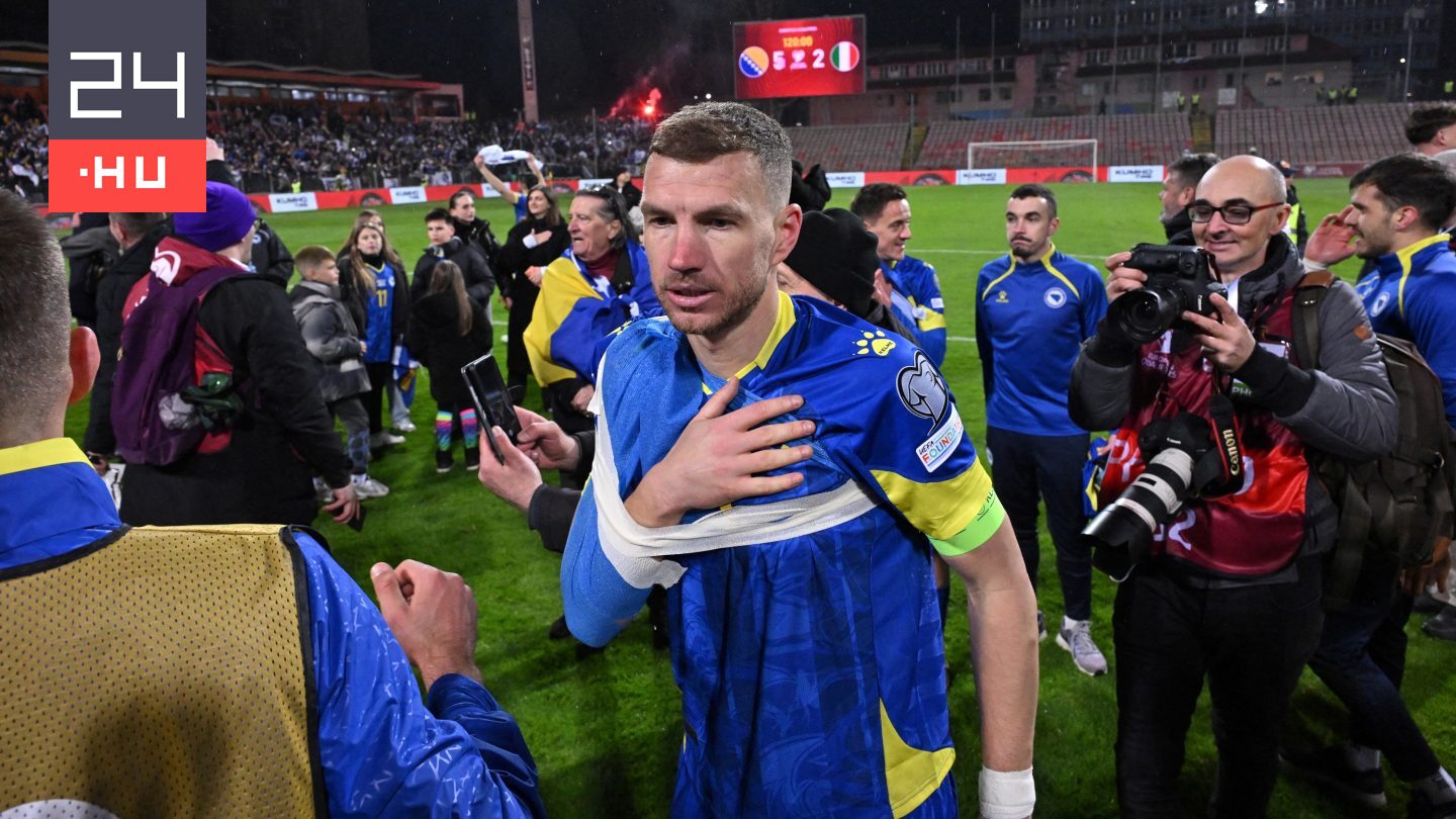 „Ezt a sikert a halott barátaimnak ajánlom” – megrázó nyilatkozatot adott a bosnyákok legendája a vb-re jutás után