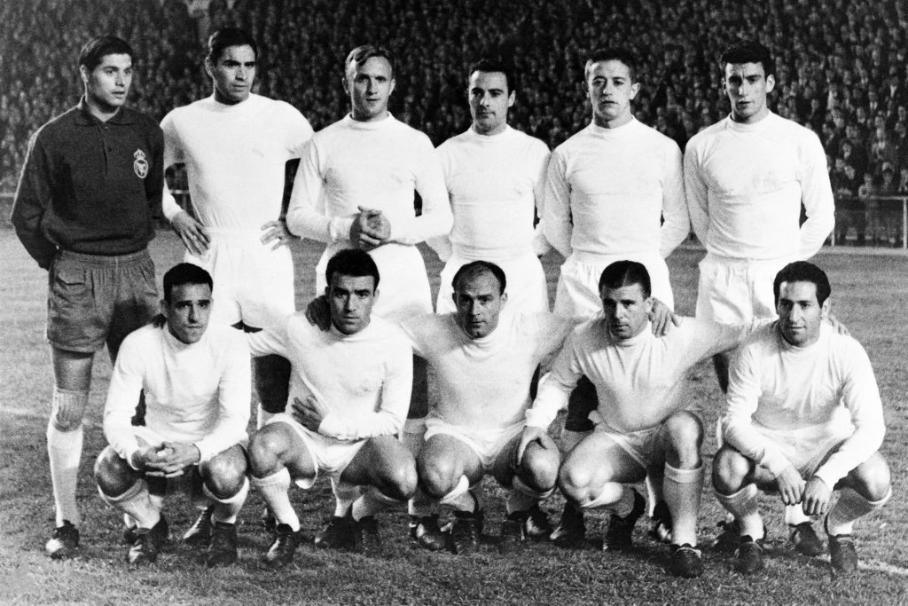 A Real Madrid csapata 1962-ben.