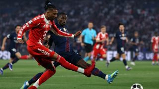 Michael Olise és Nuno Mendes.