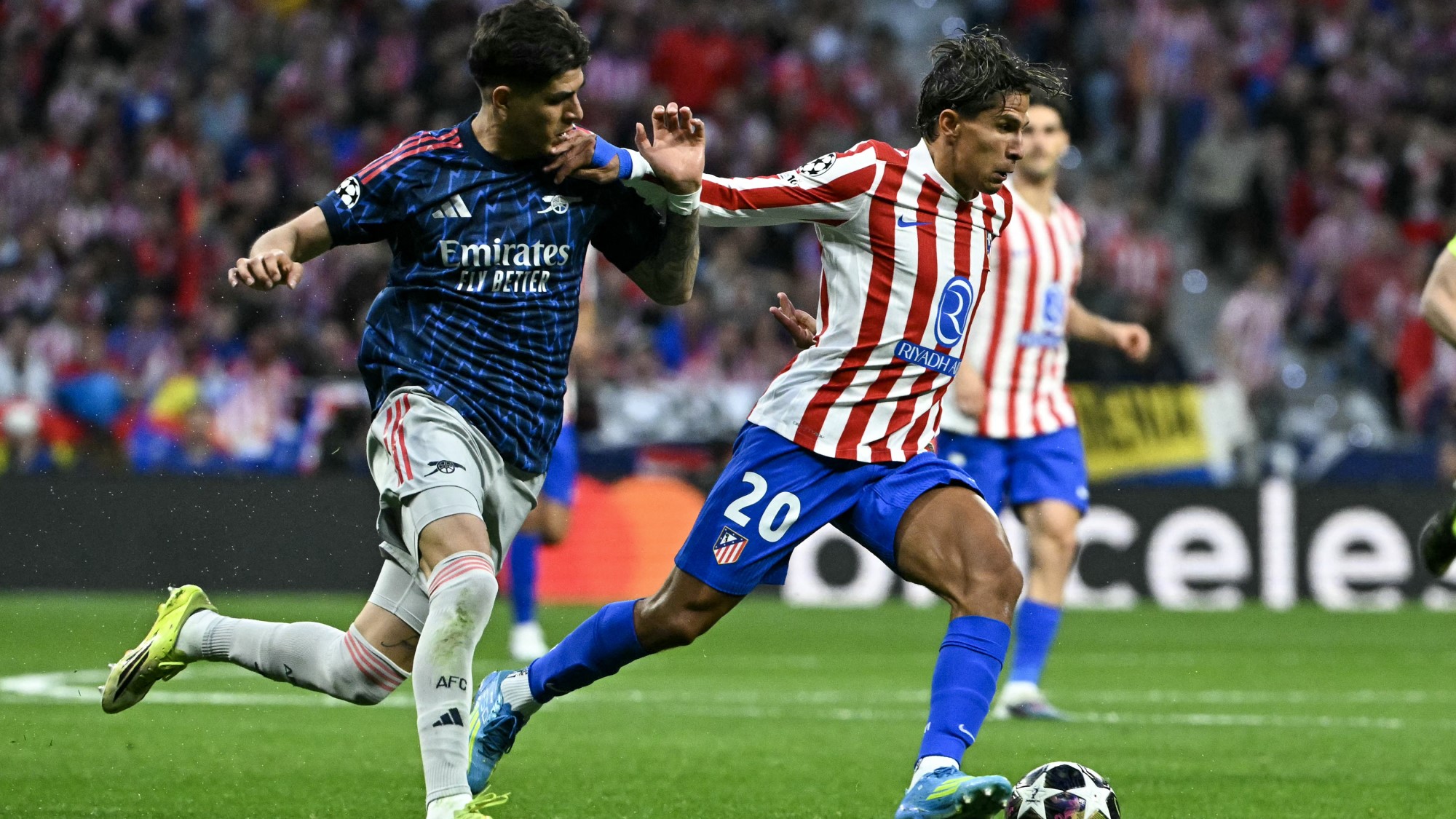 BL elődöntő első meccs atlético madrid arsenal