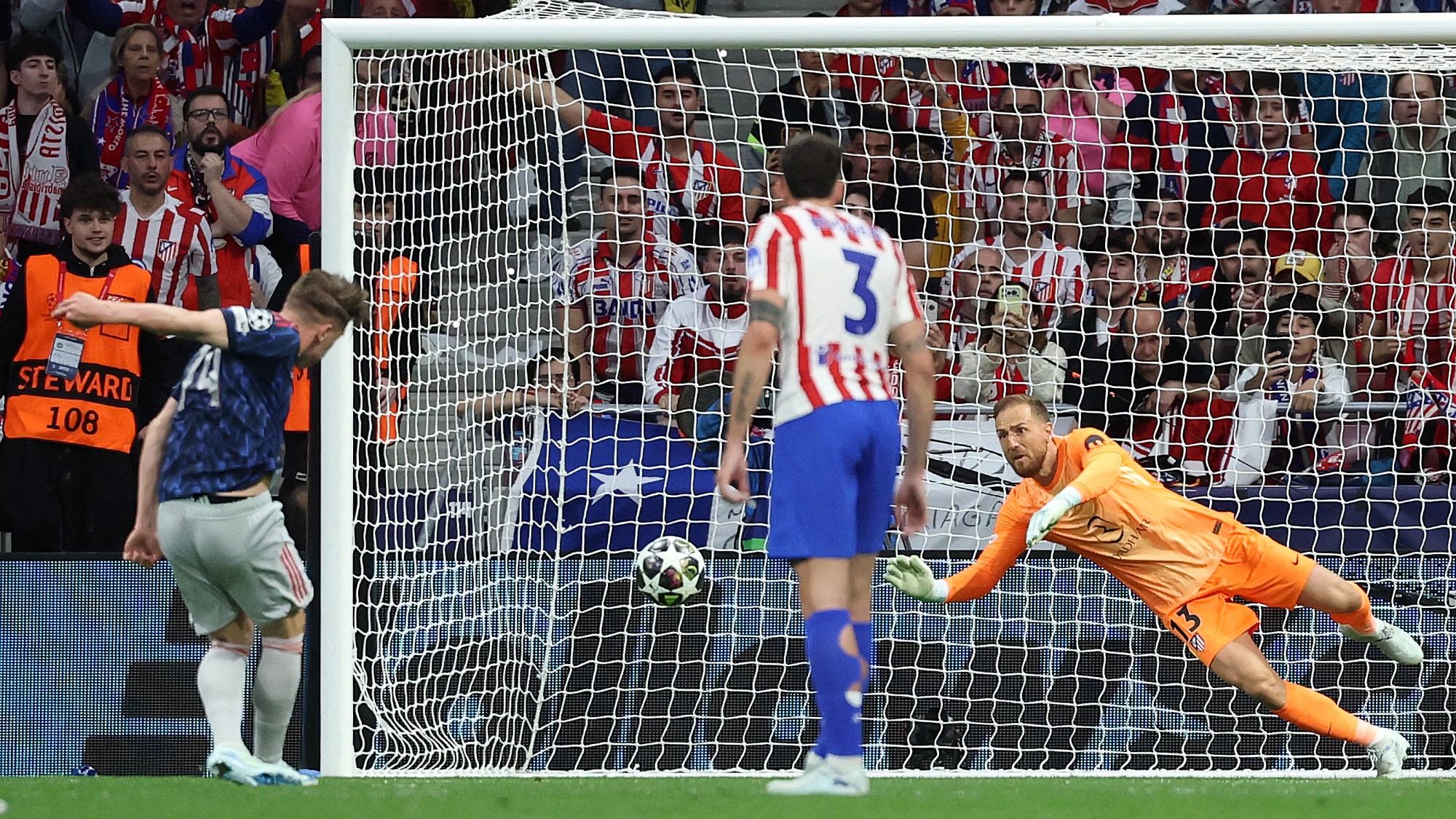 BL elődöntő első meccs atlético madrid arsenal