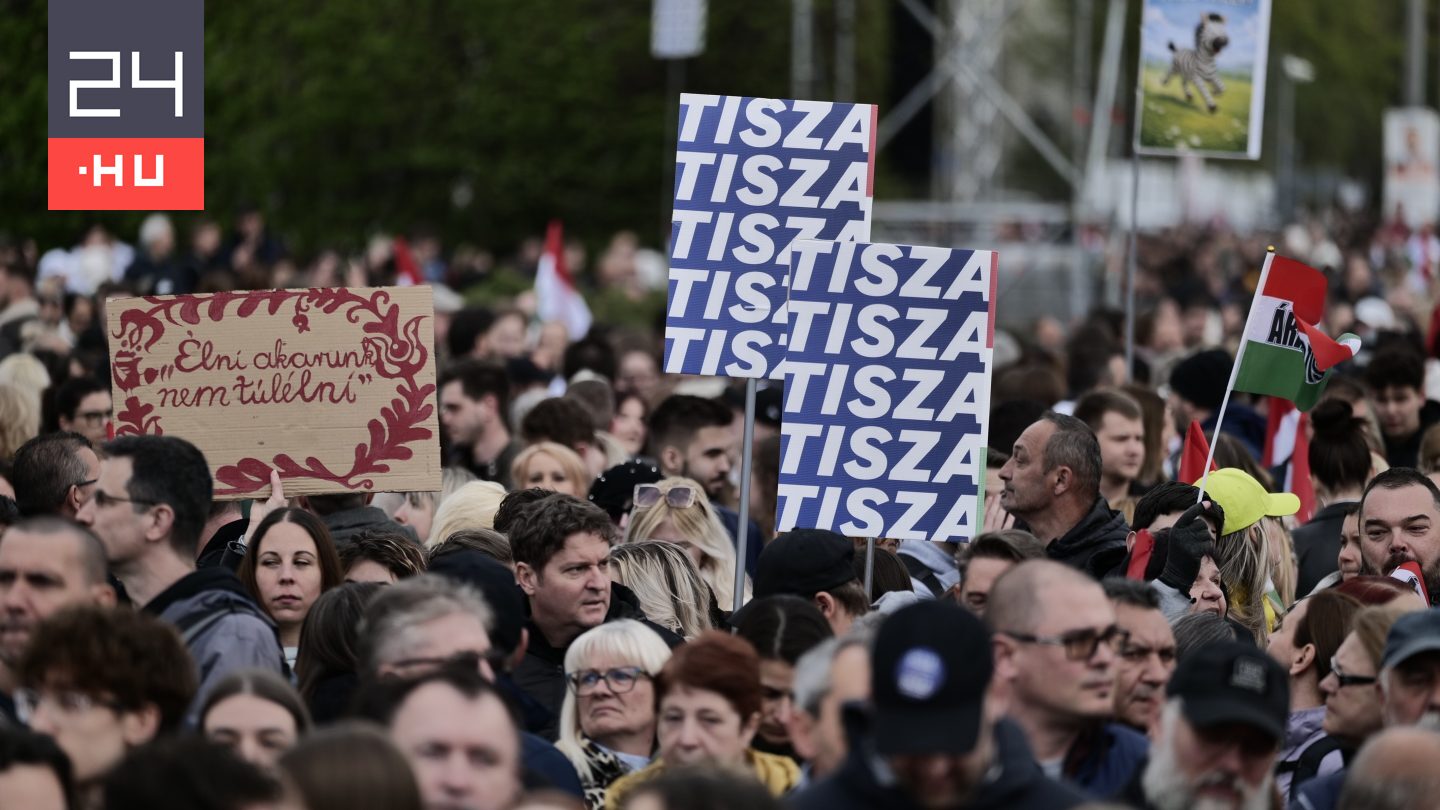 Magyar Péter Debrecenben: Két éve kinevettek minket, ma már nem nevetnek