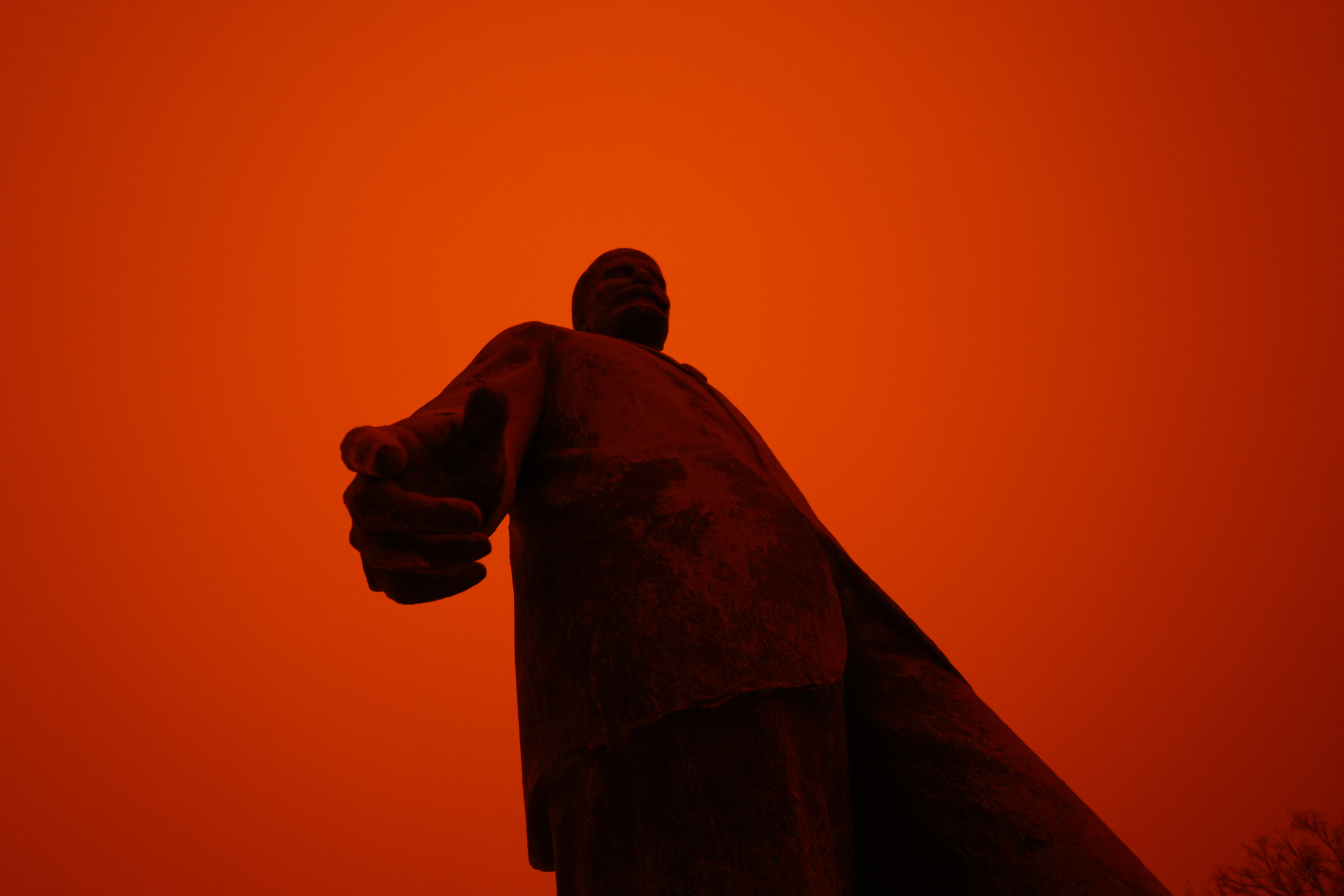 Kréta, szaharai porvihar