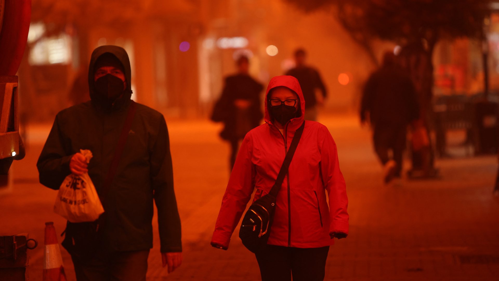 Kréta, szaharai porvihar