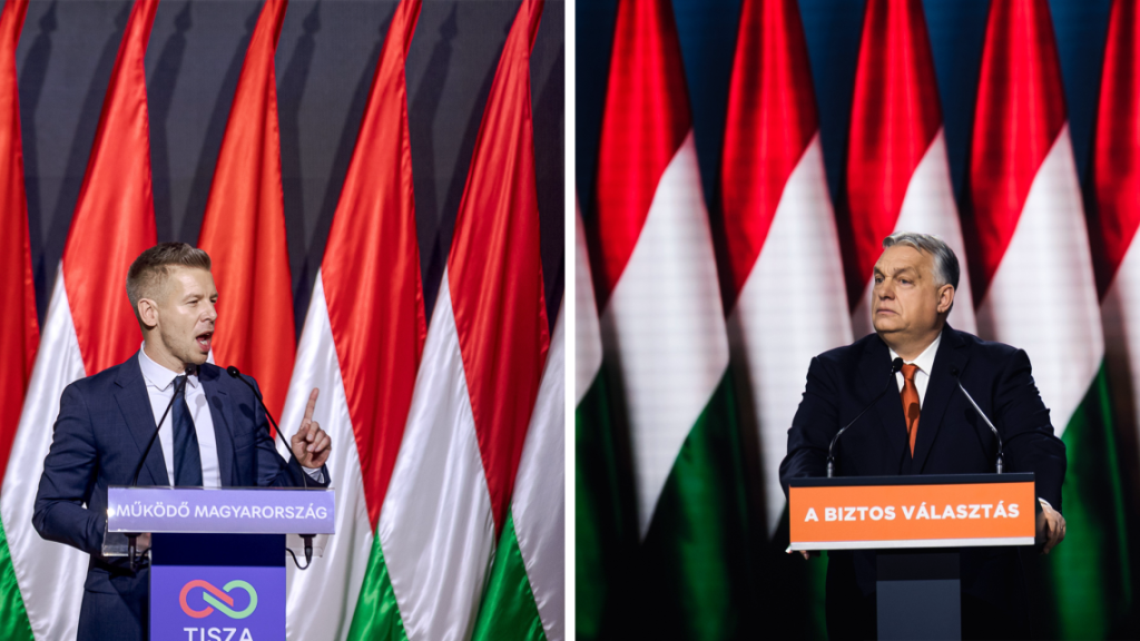 Kompetencia: Magyar Péter (41%), Orbán Viktor (38%)