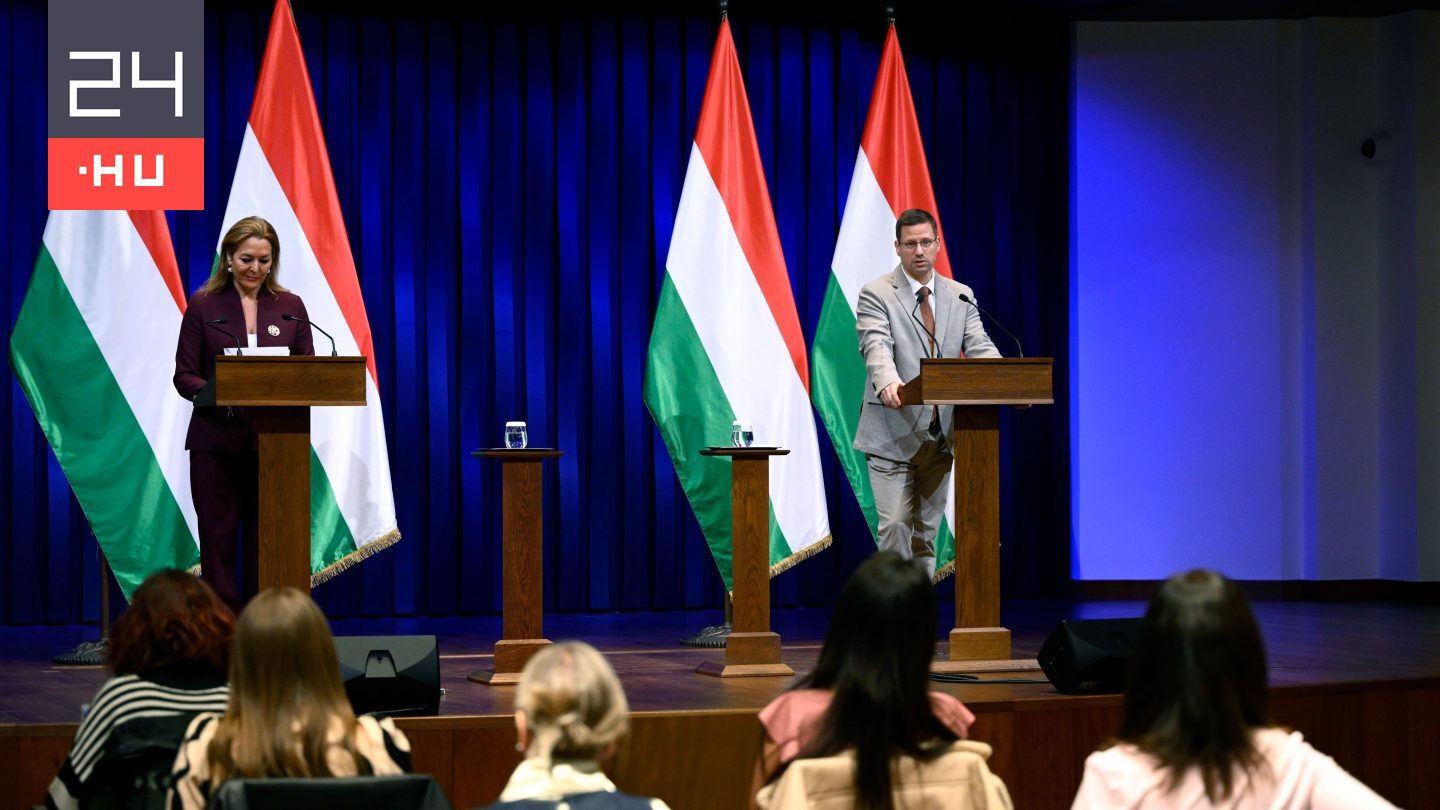 Gulyás a választás előtti utolsó Kormányinfón: Napokon belül veszünk 510 ezer tonna olajat az amerikaiaktól