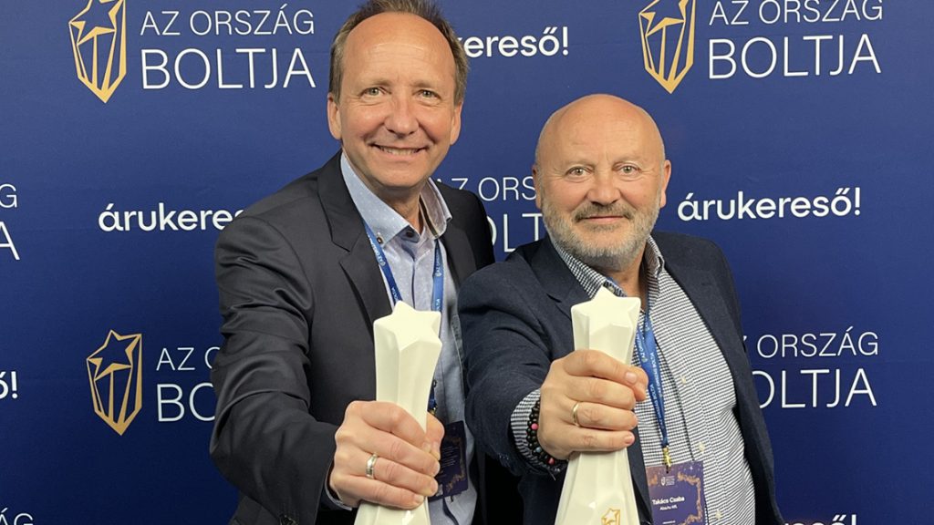 Két díjat vitt haza az Alza az Ország Boltja versenyről