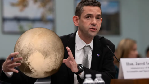 Jared Isaacman, a NASA igazgatója tanúvallomást tesz a Képviselőház Költségvetési Albizottságának meghallgatásán
