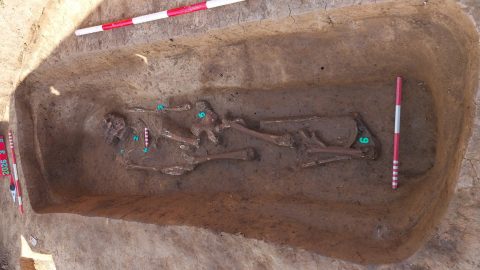 Honfoglalás kori sír Kőszeg határában.