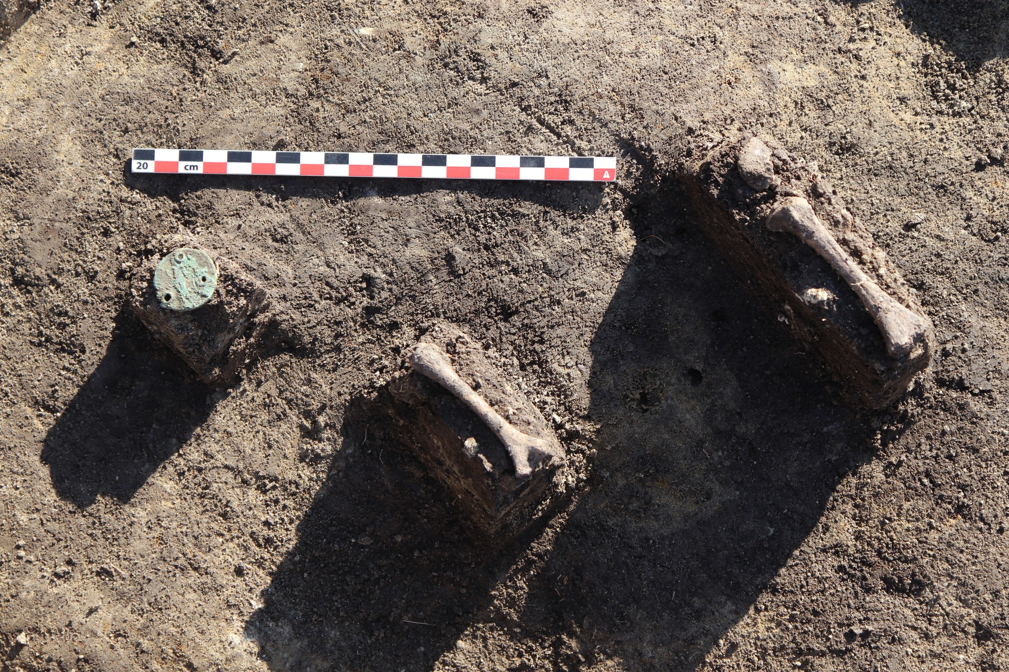 Maroskeresztúron római temető felfedezése