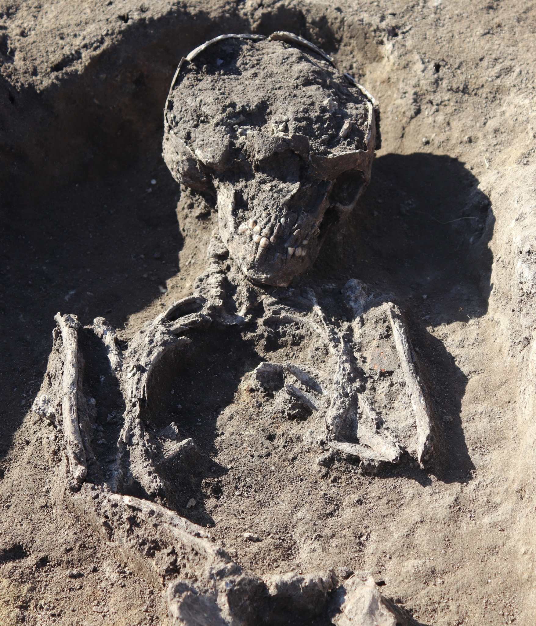 Maroskeresztúron római temető felfedezése