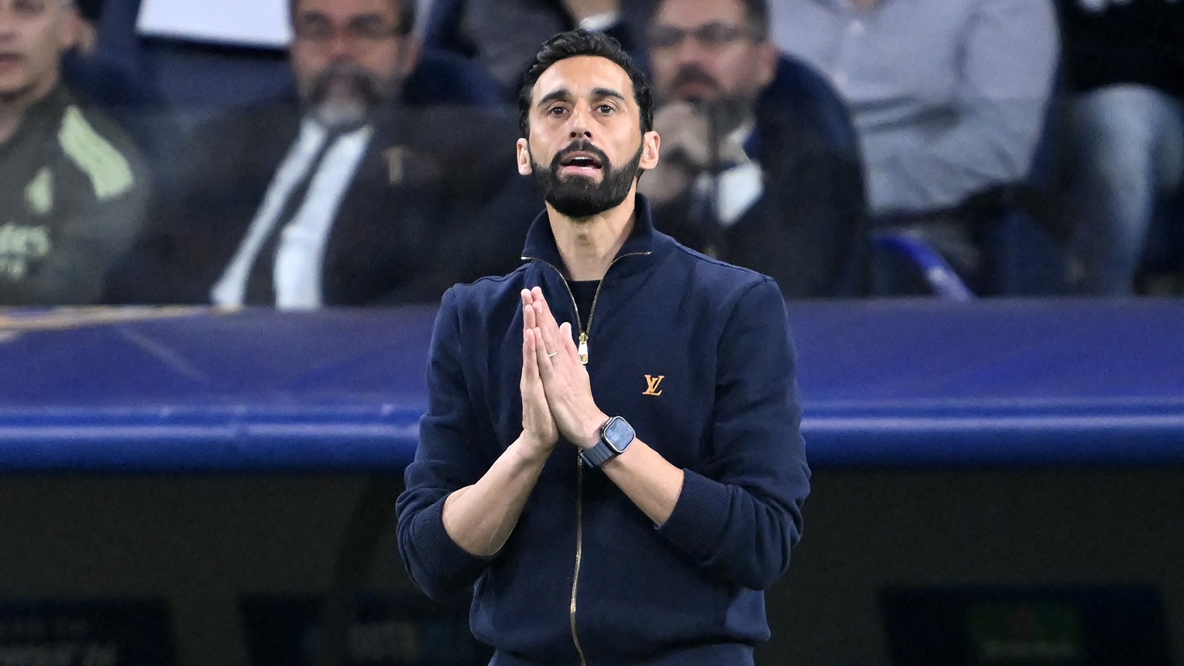 Álvaro Arbeloa, a Real Madrid vezetőedzője.