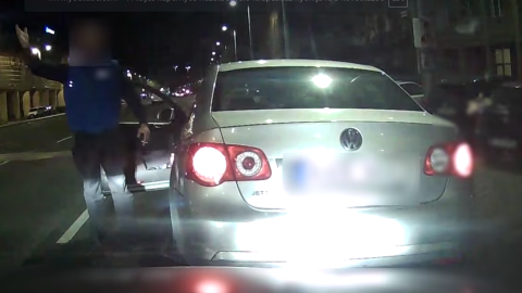 videó, ámokfutás, büntetőfékezés, hungária körút,