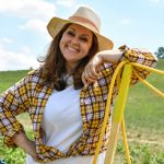 Erdélyi Mónika a Farm VIP-ben.