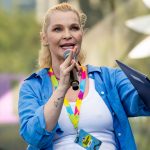 Lilu a 30. Budapest Pride felvonuláson 2025. június 28-án.