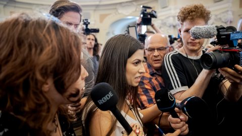 Megszavazta a költségvetési módosító csomagot a fővárosi közgyűlés a hétfő estére összehívott rendkívüli ülésen 2025. június 30-án., Image: 1016823855, Fotó: Adrián Zoltán / 24.hu