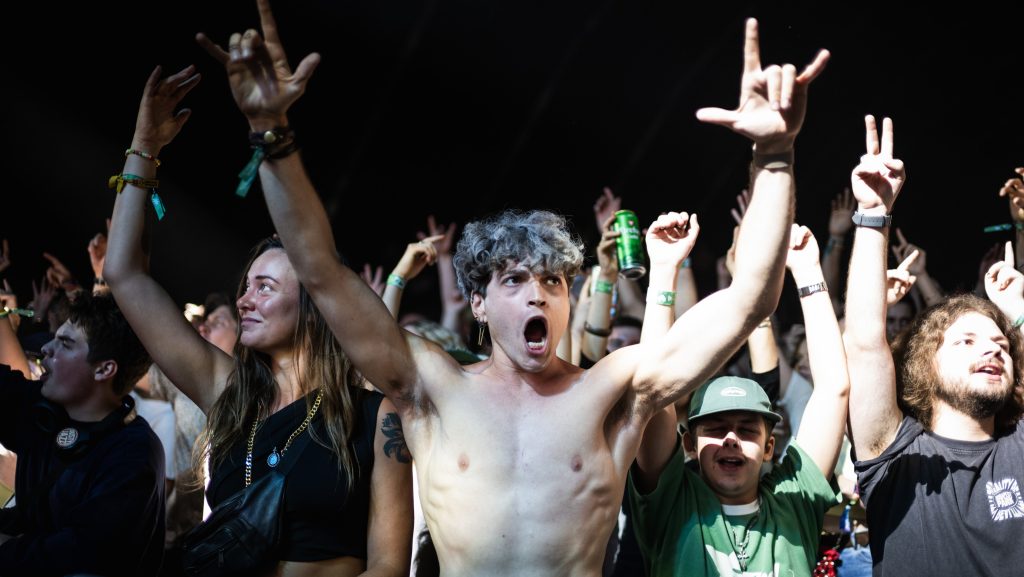 A Sziget Fesztivál zárónapja az Óbudai-szigeten 2025. augusztus 11-én.