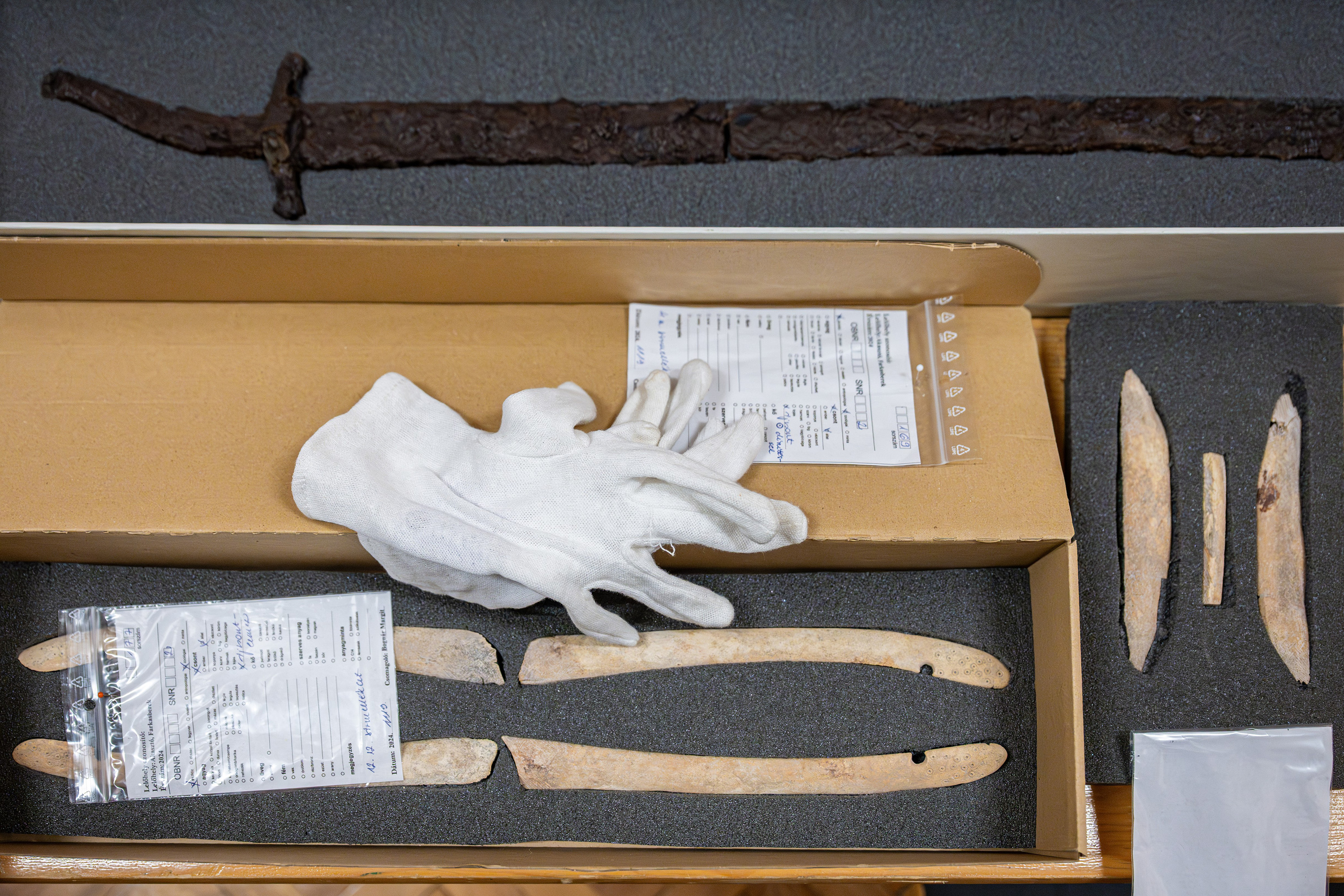 honfoglaló íj csont merevítése